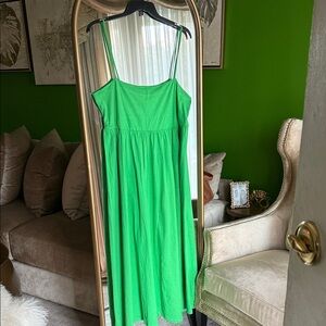 ASOS Curve Green Maxi Dress
